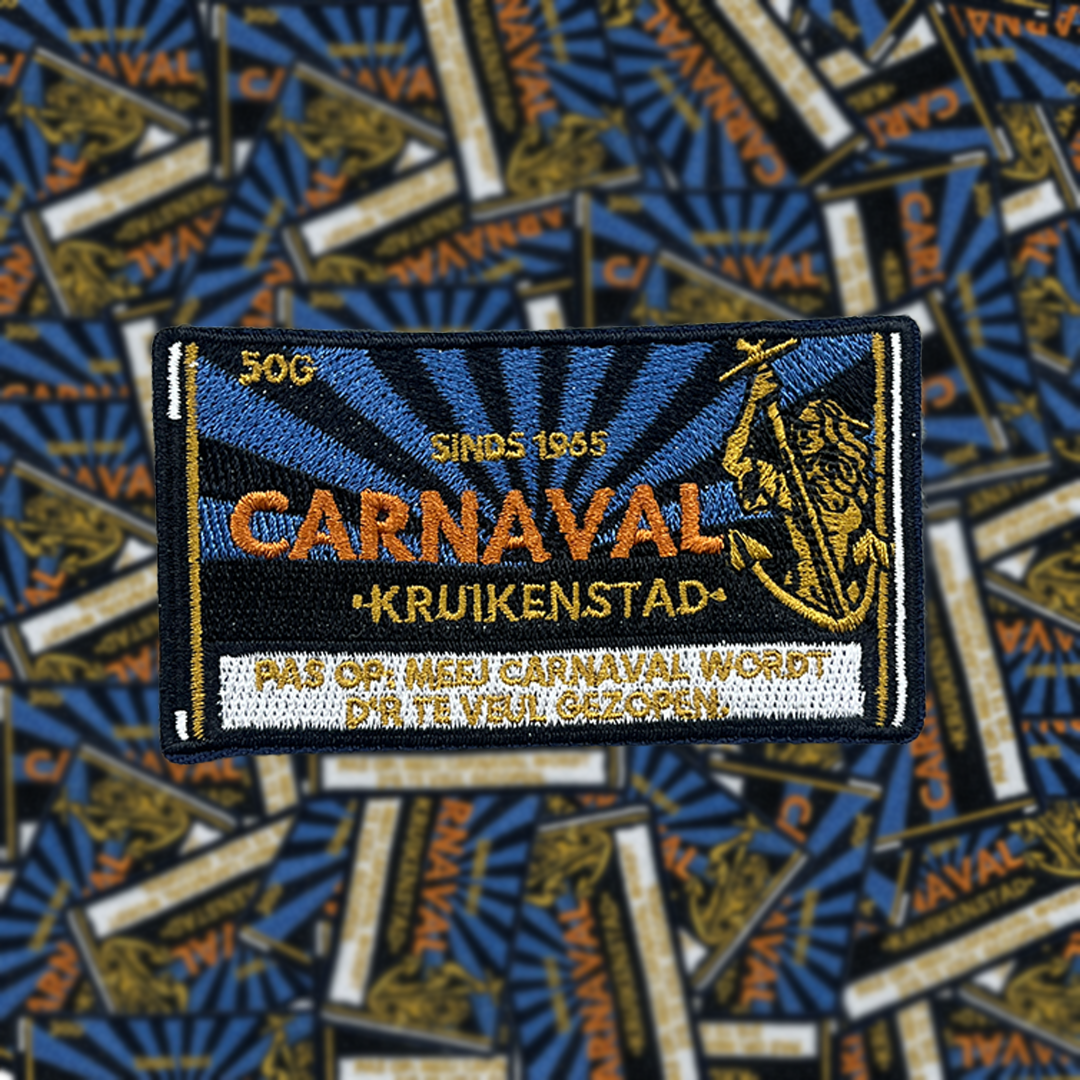 Carnavalsembleem: Buil Shag waarschuwing