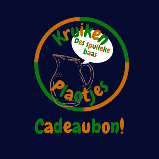 Kruikenplaotjes digitale cadeaubon