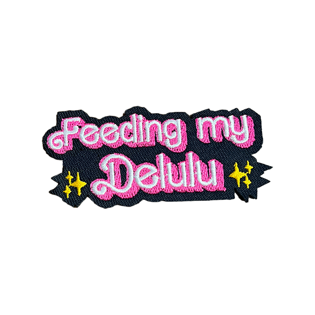 Carnavalsembleem: Feeding my Delulu