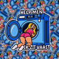 PRE-ORDER Carnavalsembleem vast in wasmachine