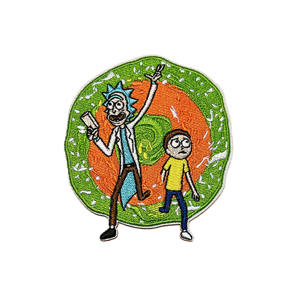 Carnavalsembleem: Rick and Morty in Kruikenstad