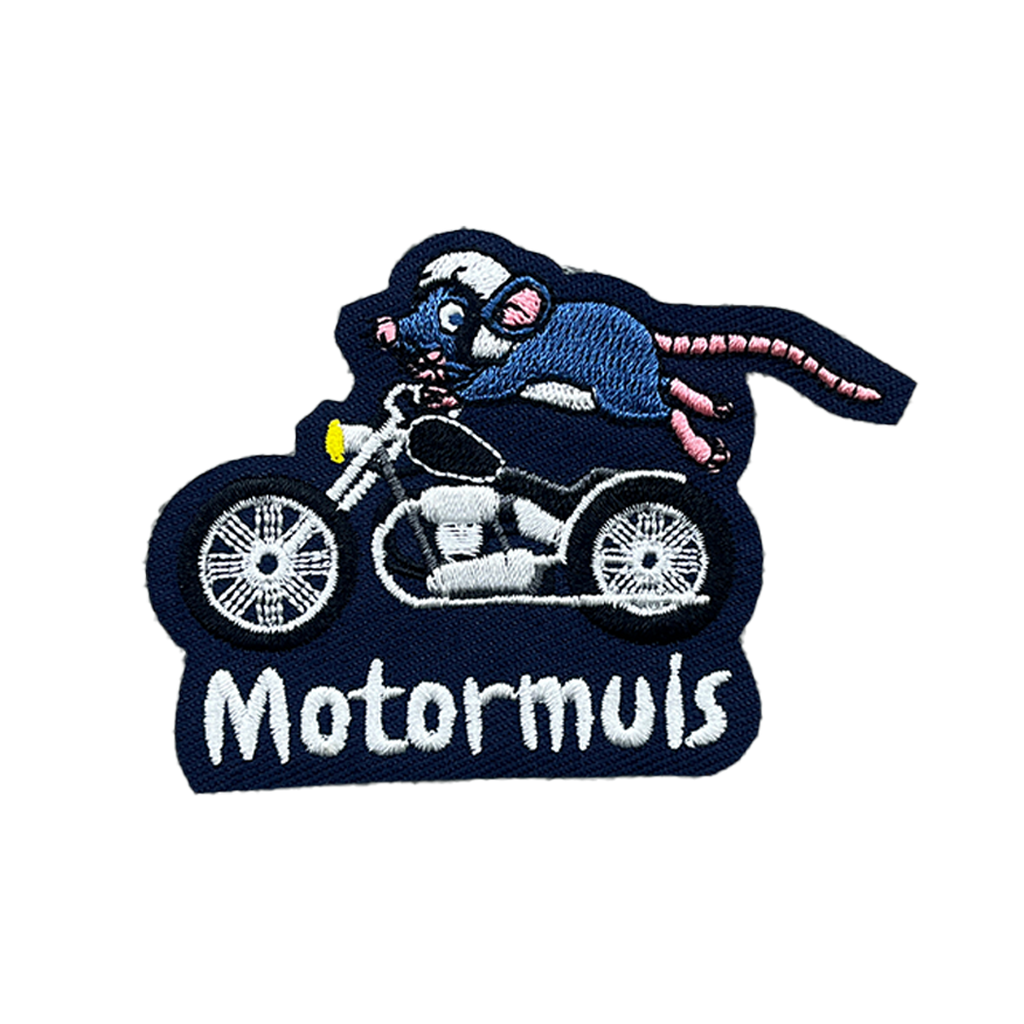 Carnavalsembleem: Motormuis