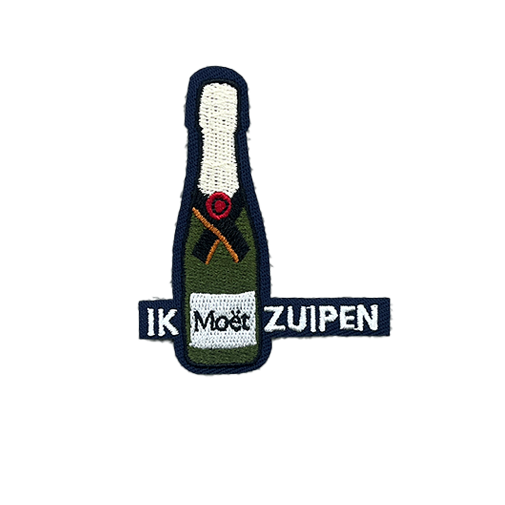 Carnavalsembleem: Ik Möet Zuipen
