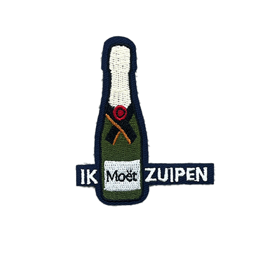 Carnavalsembleem: Ik Möet Zuipen