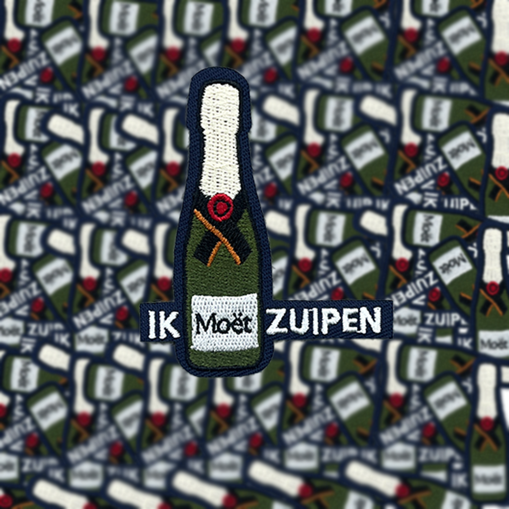 Carnavalsembleem: Ik Möet Zuipen