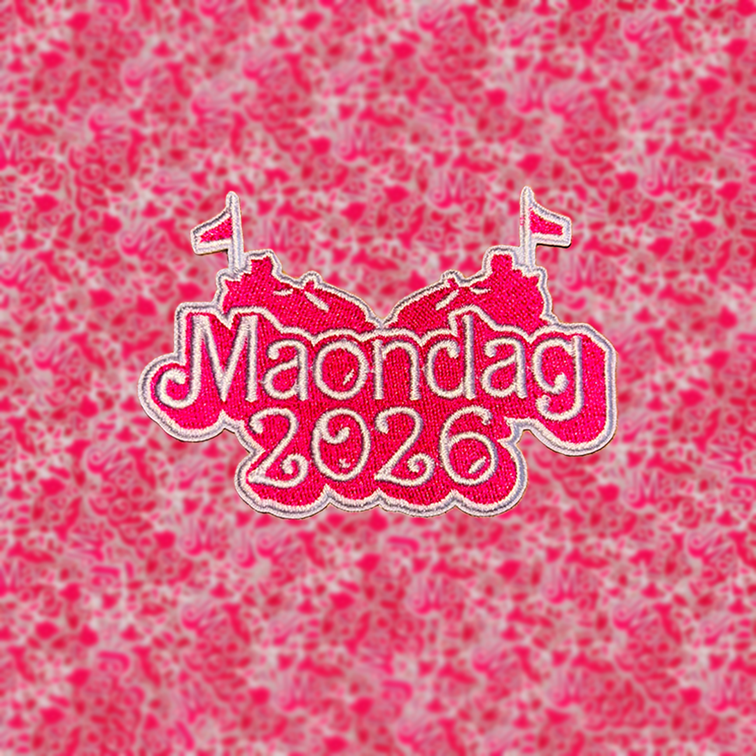 Het Roze maondag embleem 2026