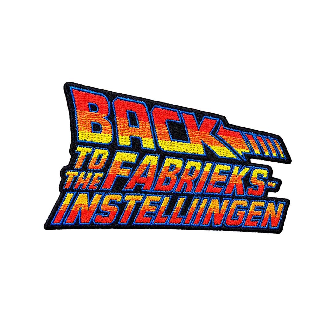Carnavalsembleem back to the fabrieksinstellingen