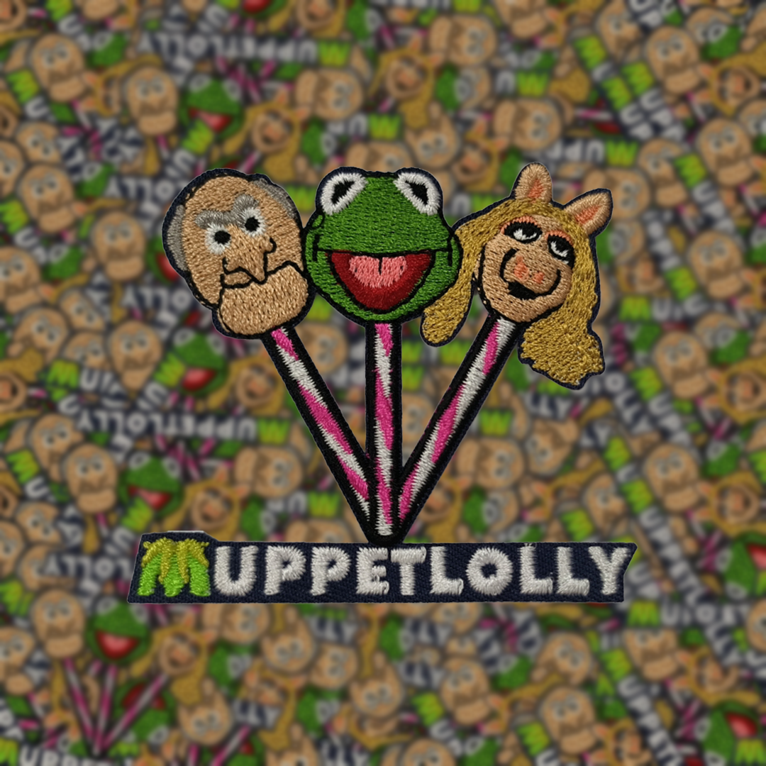 Carnavalsembleem Muppetlolly